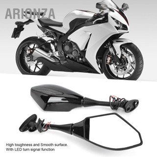 ARIONZA กระจกไฟเลี้ยว LED รถจักรยานยนต์ 2 ชิ้นเหมาะสำหรับ Honda CBR600RR/

CBR1000RR/

CBR250R/

CBR500R/

CBR300R