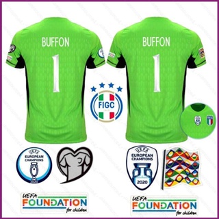 เสื้อยืดแขนสั้น ลายทีมชาติฟุตบอล Jay 2022-23 Italy Buffon No.1 พลัสไซซ์ สําหรับผู้ชาย และผู้หญิง