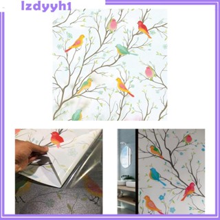 [JoyDIY] ฟิล์มติดหน้าต่าง รูปนก สําหรับห้องน้ํา บ้าน ร้านอาหาร