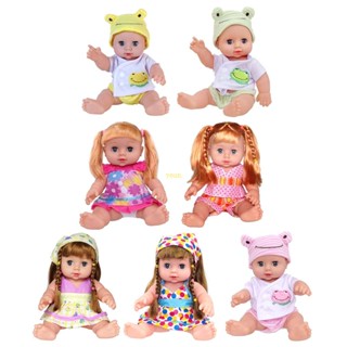 Youn ตุ๊กตาเด็กทารกผู้หญิง หมุนได้ 360 องศา 12 องศา สีขาว ล้างทําความสะอาดได้ สําหรับตุ๊กตาไวนิล