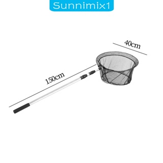 [Sunnimix1] ตาข่ายจับปลา พับได้ น้ําหนักเบา แบบพกพา อุปกรณ์เสริม สําหรับเรือคายัค เรือทะเลสาบ