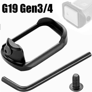 ฐานขาตั้ง โลหะผสมอลูมิเนียม G19 Gen3/4 Cnc แบบหนา สําหรับตกแต่ง