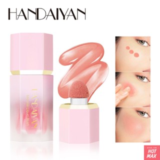 HANDAIYAN ลิควิดบลัช Rouge Water European American Air Cushion Blush High-gloss Refining Solution [hotmax]