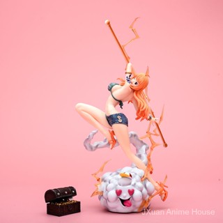 [High-Quality Version] โมเดลฟิกเกอร์ One Piece Nami Straw Hat Group popmax Resonance JI79