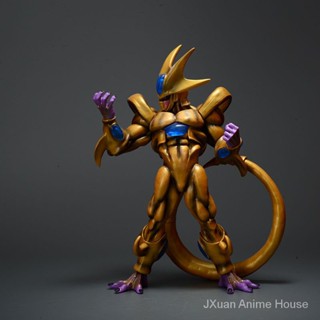 ฟิกเกอร์ รูปปั้น Dragon Ball Gura Final Form Standing Villain Super Saiyan สีทอง