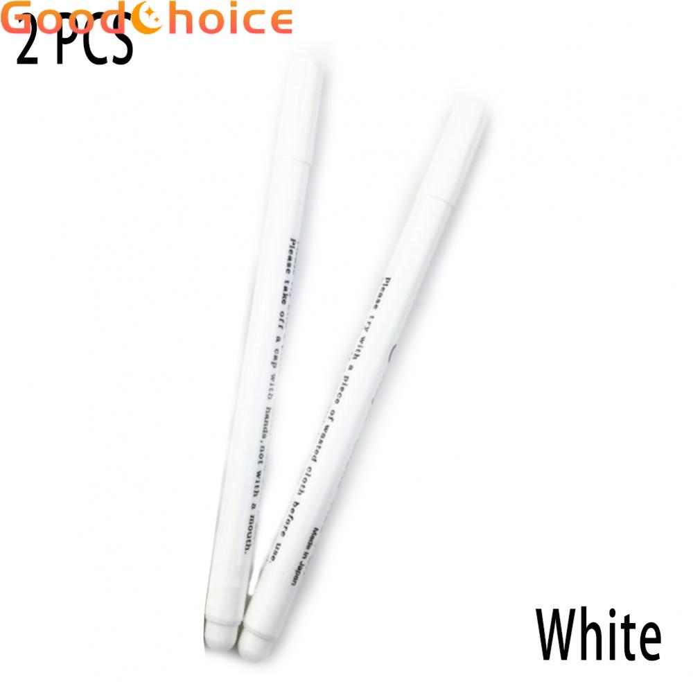 2pc Fabric Erasable Marker Water Soluble Pen Stitch Cross Ink Tool Sewing Craft