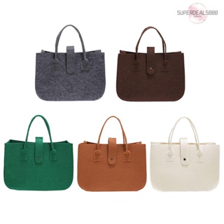 [SuperDeals888.th] กระเป๋าช้อปปิ้ง ทรงโท้ท จุของได้เยอะ สีพื้น แฟชั่นฤดูใบไม้ร่วง ฤดูหนาว สําหรับผู้หญิง