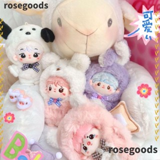 Rosegoods1 ชุดบอดี้สูท ผ้าฝ้าย คุณภาพสูง 10 ซม. สําหรับตุ๊กตา