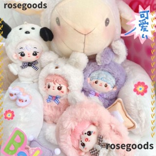 Rosegoods1 ชุดบอดี้สูท ผ้าฝ้าย คุณภาพสูง 10 ซม. สําหรับตุ๊กตา