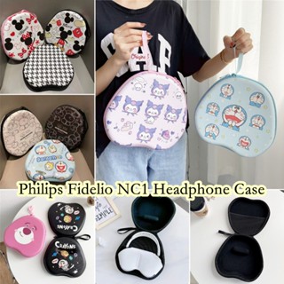 【พร้อมส่ง】เคสหูฟัง ลายการ์ตูน Totoro สําหรับ Philips Fidelio NC1 Philips Fidelio NC1