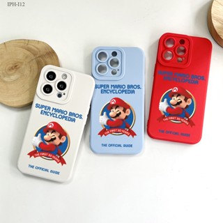 IPhone 12 11 8 7 X XS XR SE Plus Pro Max 2020 2022 เข้ากันได้ เคสไอโฟน สำหรับ Super Mary เคส เคสโทรศัพท์