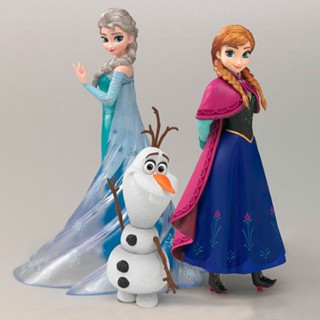 โมเดลฟิกเกอร์ Pvc รูปการ์ตูนเจ้าหญิงเอลซ่า Frozen ขนาด 15 ซม. เหมาะกับของขวัญวันเกิด สําหรับตกแต่งเค้ก