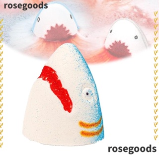 Rosegoods1 บาธบอมบ์ ลายฉลาม น่ารัก ธรรมชาติ สําหรับผู้ใหญ่