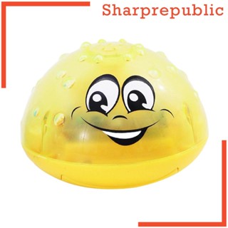 [Sharprepublic] ของเล่นอาบน้ํา สเปรย์น้ํา ลอยน้ํา พร้อมไฟ และเพลง สําหรับเด็กวัยหัดเดิน 1-3 ปี