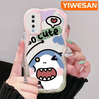 เคสโทรศัพท์มือถือ ซิลิกาใส แบบนิ่ม ลายฉลาม กันกระแทก สําหรับ Samsung galaxy A50 A50s A30s A51 M40s A52 A52s 5G