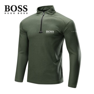 เสื้อโปโล BOSS แฟชั่นสําหรับผู้ชาย