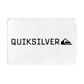 Quiksilver (3) พรมเช็ดเท้า ผ้าสักหลาด กันลื่น ดูดซับน้ํา แห้งเร็ว สําหรับห้องน้ํา 16x24 นิ้ว พร้อมส่ง