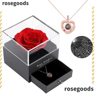 Rosegoods1 ดอกกุหลาบนิรันดร์ 100 ภาษา แฮนด์เมด