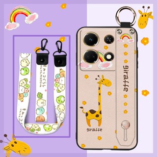 Silicone Oil Painting Phone Case For infinix Note30 VIP/X6710 Phone Holder Cute ring Shockproof Anti-dust Fashion Design