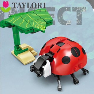 Taylor1 บล็อคตัวต่อพลาสติก รูปแมลง ผึ้ง 7.40*5.59*1.77 นิ้ว DIY สําหรับของขวัญวันเกิด