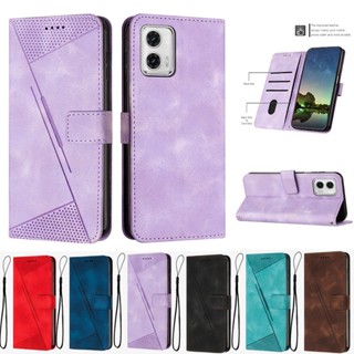 เคสโทรศัพท์มือถือหนัง ฝาพับ พร้อมช่องใส่บัตร ขาตั้งวาง สําหรับ Motorola Moto G73 G53 G23 G13 G53j G53y G72 Moto 62 5G Moto G53 5G G73 5G