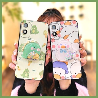 protective Anti-knock Phone Case For Itel A18/Tecno POP6C Dirt-resistant Silicone Back Cover Cute drift sand Soft Case Durable