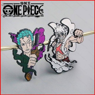 Ere1 เข็มกลัด ลายอนิเมะ One Piece Nika Luffy Zoro Sun God Gear Fifth น่ารัก เครื่องประดับ ของขวัญ