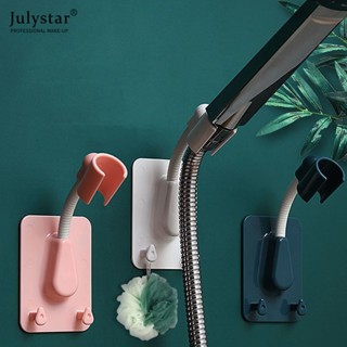 JULYSTAR 360 Universal หัวฝักบัวยึดยึดที่นั่ง Sucker Hole-free Practical Shower Bracket