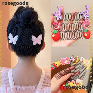 Rosegoods1 หวีคาดศีรษะ แบบยืดหยุ่น เครื่องประดับ สําหรับเด็กผู้หญิง