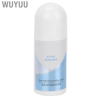 Wuyuu Roll on Deodorant  Absorb Greasy Sweat Smear Evenly Underarm Odor Antiperspirant Gentle for Men Summer Daily Use