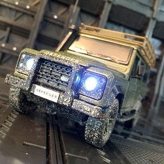 โมเดลรถยนต์ 1: 32 Land Rover Defender โลหะผสม ของเล่นสําหรับเด็ก