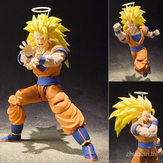 Super Saiyan 3 Super 3 Super 3 Su Wukong SHF Wu Kong can handle decoration model