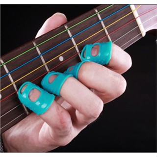 4Pcs Guitar Fingertip Protectors Finger Guards Clearance sale