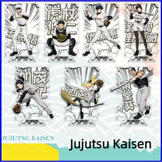 โมเดลฟิกเกอร์อะคริลิค รูปอนิเมะ Jujutsu Kaisen Jersey Gojo Satoru Kugisaki สําหรับตกแต่งบ้าน