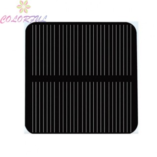 【COLORFUL】2V 0.32W160mA Solar Panel Power Generation Panel For 1.2V Photovoltaic Panel