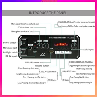 [Predolo2] โมดูลถอดรหัสบลูทูธ MP3 MP3 WMA WAV Ape รองรับ TF USB AUX ไมค์ FM รับสัญญาณเสียง