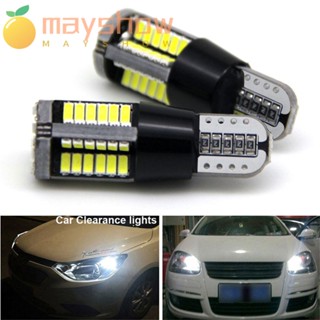 Mayshow หลอดไฟ LED COB 3014 57SMD 2 ชิ้น สําหรับติดป้ายทะเบียนรถยนต์ 2 ชิ้น