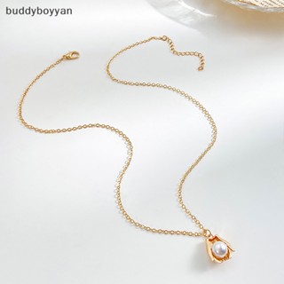 Bbth แฟชั่นใหม่ ถือมือ สร้อยคอมุก สร้างสรรค์ มินิมอล เสน่ห์ เครื่องประดับสําหรับผู้หญิง มุกในฝ่ามือ จี้นิ้วมือ สร้อยคอแตกต่างกัน