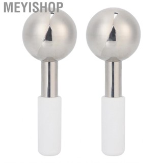 Meyishop Stainless Steel Facial Ice Globe Face Cooling Roller Beauty  For Puffine