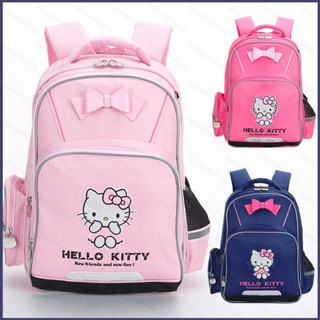 Sy2 Sanrio กระเป๋าเป้สะพายหลัง ลายการ์ตูน Hello Kitty ความจุขนาดใหญ่ อเนกประสงค์ สําหรับเด็กนักเรียน 3-6 YS2