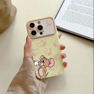 เคสโทรศัพท์มือถือ ซิลิโคนนุ่ม ลายการ์ตูนตลก สําหรับ Iphone 14promax 13pro 12 11 7p HXRO