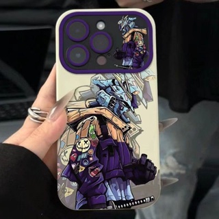 เคสโทรศัพท์มือถือ แบบนิ่ม ลายการ์ตูนอนิเมะ Mecha สําหรับ Apple Iphone 14 13pro xsmax 12 7plus QPP7