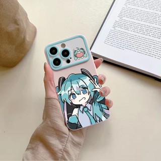 เคสมือถือ แบบนิ่ม ลาย Hatsune Miku สําหรับ Apple 14 Pro Max Iphone 13 Pro 12 11 7p ZRBW