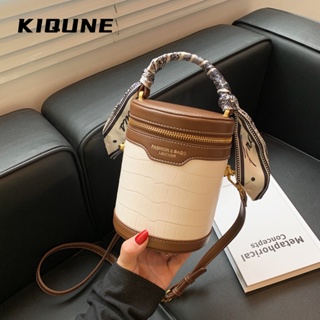 KIQUNE  กระเป๋าผู้หญิงสะพายข้าง กระเป๋าสะพาย ข้าง 2023 NEW   Korean Style fashion ทันสมัย Unique L91TS7Y 37Z230910