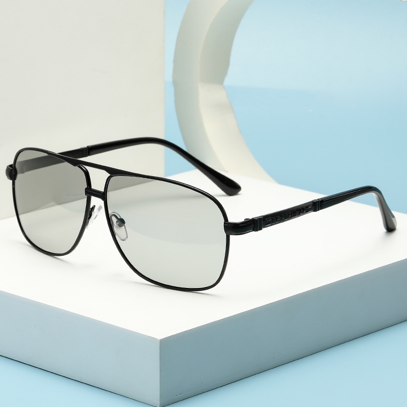 แว่นตากันแดด เลนส์โพลาไรซ์ ป้องกันรังสียูวี เหมาะกับกลางวัน และกลางคืน แฟชั่นทันสมัย - รูปที่ 2