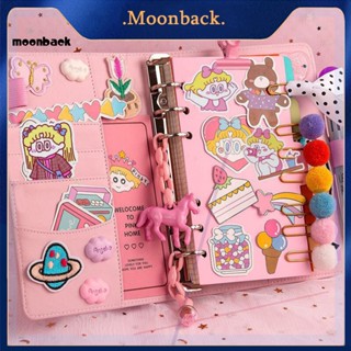 &lt;moonback&gt; สมุดโน้ต ลายการ์ตูน 40 ช่อง DIY