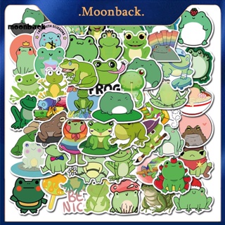 &lt;moonback&gt; สติกเกอร์ ลายการ์ตูนกราฟฟิตี้ สําหรับติดตกแต่งคอมพิวเตอร์ สมาร์ทโฟน 50 ชิ้น