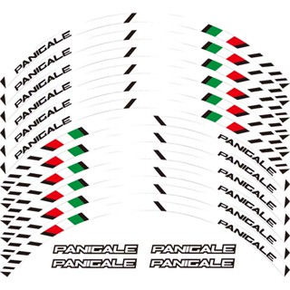 สติกเกอร์สะท้อนแสง ขนาด 56.6 ซม. สําหรับติดตกแต่งล้อรถจักรยานยนต์ Ducati Ducati Panigale