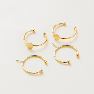 5ชิ้น โครงแหวน 18K ขนาด 20มม ไม่ลอกไม่ดำ ผิวแพ้ง่ายใส่ได้ อะ…