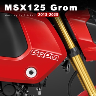 สติกเกอร์รูปลอก กันน้ํา MSX125 Grom 2022 อุปกรณ์เสริม สําหรับรถจักรยานยนต์ Honda MSX 125 2013-2023 2015 2016 2017 2018 2019 2020 2021